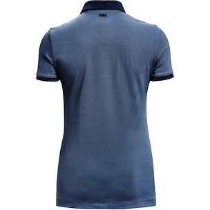 Damen T-Shirt Under Armour  Zinger SS Novelty Polo Mineral Blue XS
