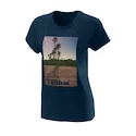Damen T-Shirt Wilson  Scenic Tech Tee Blue M