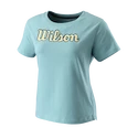 Damen T-Shirt Wilson  Script Eco Cotton Tee W Reef M