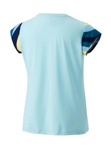 Damen T-Shirt Yonex  Women's Crew Neck Shirt 20754 Cyan XS