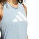 Damen Tank-Top adidas  3-Stripes Logo Magic Grey