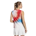 Damen Tank-Top adidas  Melbourne Printed Match Tank White/Red/Blue