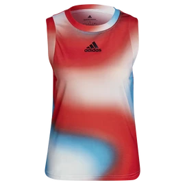 Damen Tank-Top adidas Melbourne Printed Match Tank White/Red/Blue
