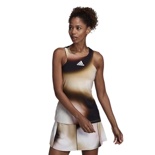 Damen Tank-Top adidas  Melbourne Y-Tank Sandy Beige S