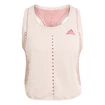 Damen Tank-Top adidas  PK Primeblue Tank Crema White