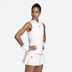 Damen Tank-Top adidas  T Mat. Tank Eng White