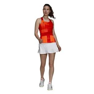 Damen Tank-Top adidas  Tokyo Y-Tank Primeblue Heat.Rdy Solar Red