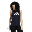 Damen Tank-Top adidas  WTR 3-Bar Logo Tank Legend Ink