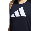 Damen Tank-Top adidas  WTR 3-Bar Logo Tank Legend Ink