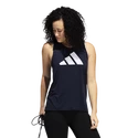 Damen Tank-Top adidas  WTR 3-Bar Logo Tank Legend Ink