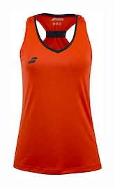 Damen Tank-Top Babolat Play Tank Top Women Fiesta Red