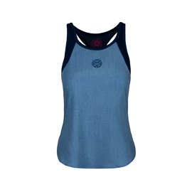 Damen Tank-Top BIDI BADU Amrei Jeans Tech Tank Dark Blue