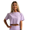 Damen Tank-Top GymBeam  Limitless Cropped T-shirt Lavender S