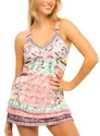 Damen Tank-Top Lucky in Love  Patch Me Tank w/Bra Melon M