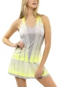 Damen Tank-Top Lucky in Love  Pleas Don't Go Tank Neon Yellow S