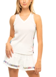 Damen Tank-Top Lucky in Love Sheer Can Tank White