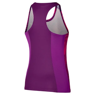 Damen Tank-Top Mizuno  Charge Printed Tank Purple Magic  XL