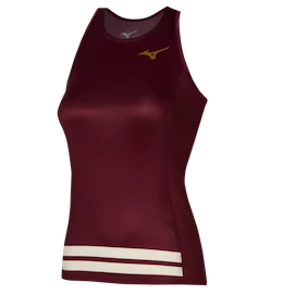 Damen Tank-Top Mizuno Printed Tank Cabernet