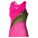 Damen Tank-Top Mizuno  Release Printed Tank Pink Glo