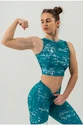 Damen Tank-Top Nebbia Barbell Therapy Rough Girl 617 green XS