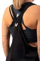 Damen Tank-Top Nebbia  Sleeveless Loose Cross Back Tank Top "Feeling Good" 419 Black