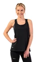 Damen Tank-Top Nebbia  Sleeveless Loose Cross Back Tank Top "Feeling Good" 419 Black