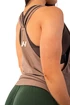 Damen Tank-Top Nebbia  Sleeveless Loose Cross Back Tank Top "Feeling Good" 419 Brown