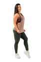 Damen Tank-Top Nebbia  Sleeveless Loose Cross Back Tank Top "Feeling Good" 419 Brown