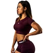 Damen Tank-Top Nebbia STRONG BEAUTY Open-back Cropped Top 430 dark red