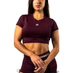 Damen Tank-Top Nebbia STRONG BEAUTY Open-back Cropped Top 430 dark red
