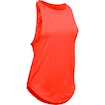 Damen Tank Top Under Armour Whisperlight Mesh Tank Orange, S