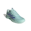 Damen Tennisschuhe adidas Avacourt 2 Semiflash Aqua