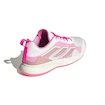 Damen Tennisschuhe adidas  Avaflash Low White/Pink