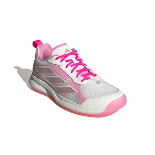 Damen Tennisschuhe adidas  Avaflash Low White/Pink