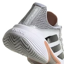 Damen Tennisschuhe adidas  Barricade W Grey/Black/Ambient Blush