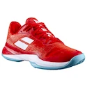 Damen Tennisschuhe Babolat Jet Mach 3 Clay Women Fiesta Red