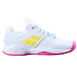 Damen Tennisschuhe Babolat Propulse Fury Clay White/Sulphur Spring