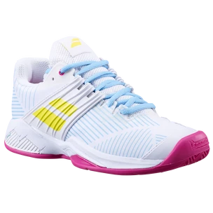 Damen Tennisschuhe Babolat Propulse Fury Clay White/Sulphur Spring  EUR 38,5