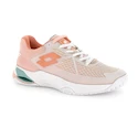 Damen Tennisschuhe Lotto Mirage 100 II SPD W White/Melon Orange