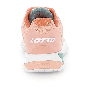 Damen Tennisschuhe Lotto Mirage 100 II SPD W White/Melon Orange