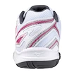 Damen Tennisschuhe Mizuno  BREAK SHOT 4 AC White/Pink Tetra/Turbulence
