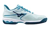 Damen Tennisschuhe Mizuno Wave Exceed LIGHT 2 CC Blue Glow/Moroccan Blue/Blue Topaz