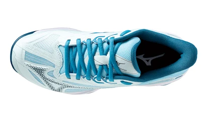 Damen Tennisschuhe Mizuno Wave Exceed LIGHT 2 CC Blue Glow/Moroccan Blue/Blue Topaz