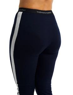 Damen Unterhosen Icebreaker  Leggings Midnight Navy/Snow/Cb  XS
