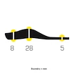 Einlegesohlen Sidas  3FEET Outdoor Low Arch