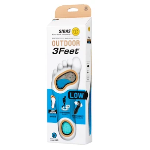 Einlegesohlen Sidas  3FEET Outdoor Low Arch