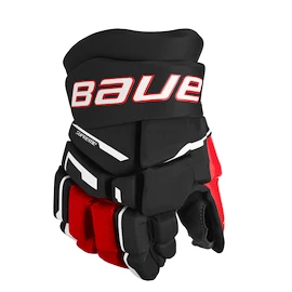 Eishockeyhandschuhe Bauer Supreme M3 Black/Red Junior