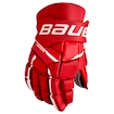 Eishockeyhandschuhe Bauer Supreme M3 Red Intermediate