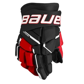 Eishockeyhandschuhe Bauer Supreme M5PRO Black/Red Senior