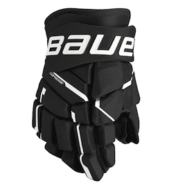 Eishockeyhandschuhe Bauer Supreme M5PRO Black/White Intermediate